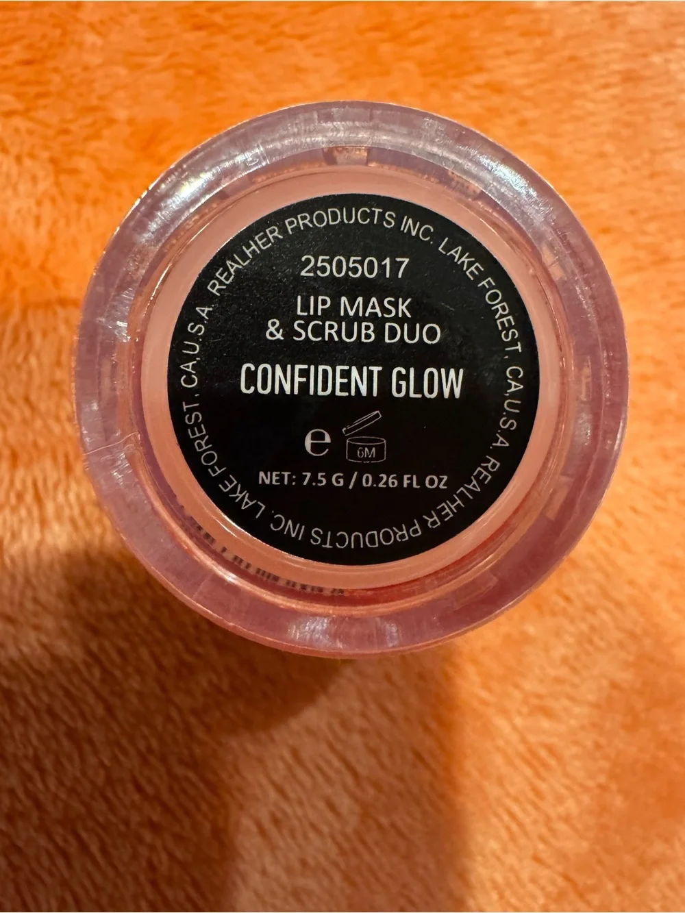 REALHER Confident Glow Mini Lip Mask & Scrub Duo NEW